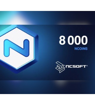 NCsoft NCoin - 8000 NCoin NCSoft Key EUROPE